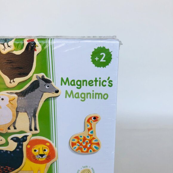New Sealed Djeco Magnimo Wooden Magnetic Animals for 2 Years Plus - Picture 15 of 15